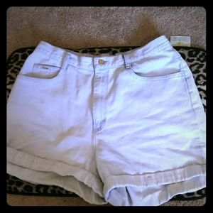 Vintage high waisted denim shorts